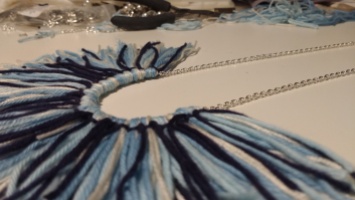 Learn how to make a tassel necklace at ticktacktwine